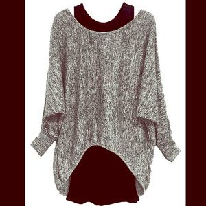 Batwing Sleeve Hi Lo Tee and Tank